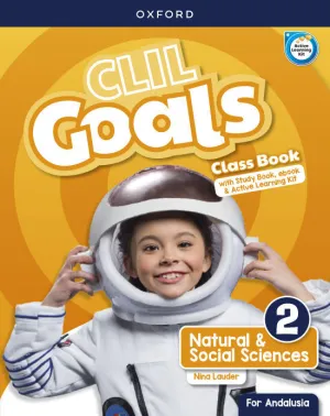 CLIL GOALS NATURAL & SOCIAL SCIENCES 2. CLASS BOOK PACK (ANDALUSIA)