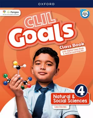 CLIL GOALS NATURAL & SOCIAL SCIENCES 4. CLASS BOOK PACK (ANDALUSI