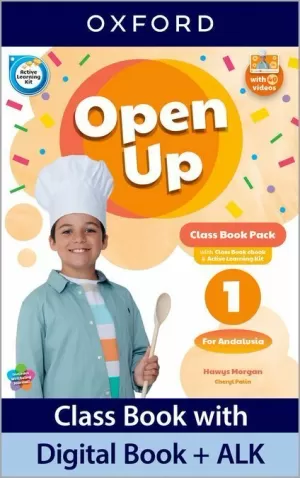 OPEN UP 1. CLASS BOOK. ANDALUSIAN EDITION