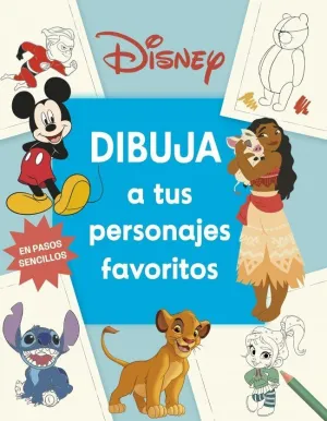DISNEY DIBUJA A TUS PERSONAJES FAVORITOS