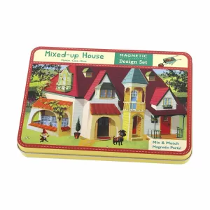 FIGURAS MAGNETICAS CASAS - MIXED-UP HOUSE (LATA)