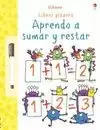 APRENDO A SUMAR Y RESTAR LIBRO PIZARRA