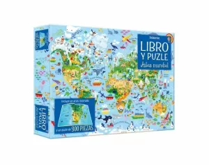 ATLAS MUNDIAL LIBRO Y PUZLE 300 PIEZAS ATLAS MUNDIAL LIBRO Y PUZLE 300 PIEZAS