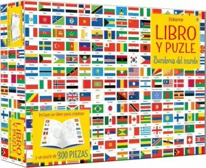 BANDERAS DEL MUNDO LIBRO PUZZLE