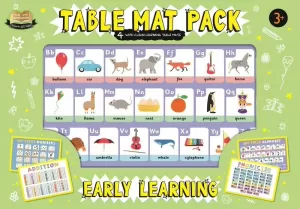 TABLE MAT PACK: EARLY LEARNING