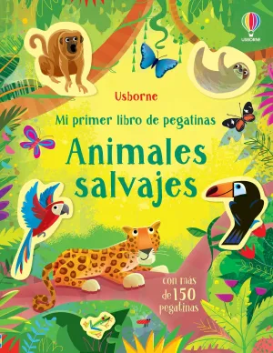 ANIMALES SALVAJES PRIMER LIBRO PEGATINAS