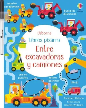 ENTRE EXCAVADORAS Y CAMIONES