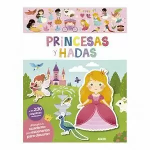 MIS PRIMERAS PEGATINAS PRINCESAS Y HADAS