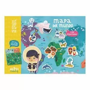 ESTUCHE ARTISTA:MAPA DEL MUNDO. ESTUCHE ARTISTA:MAPA DEL MUNDO.