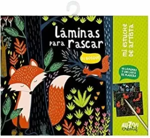 LAMINAS PARA RASCAR EL BOSQUE