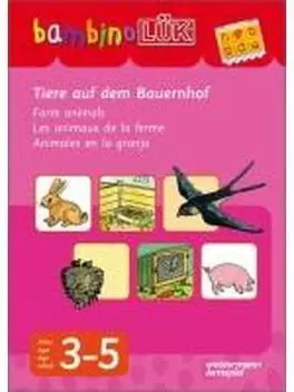 BAMBINO ARCO ANIMALES EN LA GRANJA ALEMAN