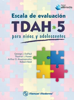 ESCALA DE EVALUACIÓN TDAH 5 PARA NIÑOS Y ADOLESCENTES