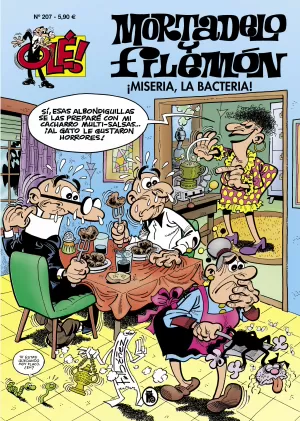 OLE MORTADELO 207. MISERIA LA BACTERIA