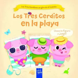 LOS TRES CERDITOS EN LA PLAYA