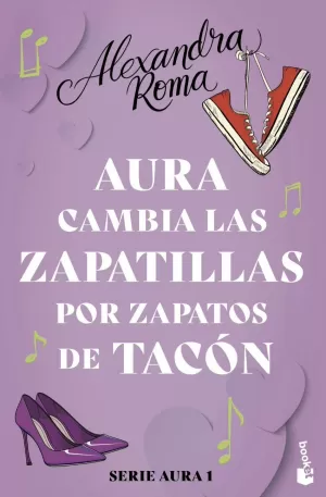 AURA CAMBIA ZAPATILLAS POR ZAPATOS DE TACON