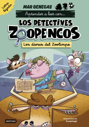 POL-90410 APRENDER A LEER CON... LOS DETECTIVES ZOOPENCOS LETRA LIGADA 2. LOS DIOSES DEL Z
