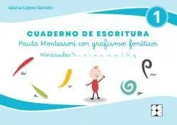 CUADERNO DE ESCRITURA. MINÚSCULAS 1: A, E, I, O, U, M, P, L, LL, Y