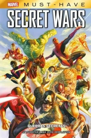 MARVEL MUST HAVE SECRET WARS. GUERRAS SECRETAS MARVEL MUST HAVE SECRET WARS. GUERRAS SECRETAS