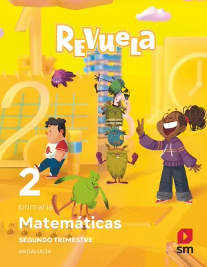 MATEMÁTICAS. 2 PRIMARIA. TRIMESTRES REVUELA. ANDALUCÍA MATEMÁTICAS. 2 PRIMARIA. TRIMESTRES REVUELA. ANDALUCÍA