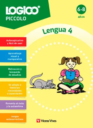 LOGICO PICCOLO. LENGUA 4. (6-8 AÑOS)