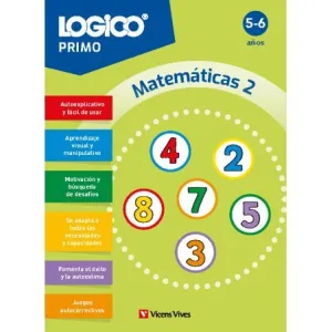 LOGICO PRIMO. MATEMATICAS 2 (5-6 AÑOS)