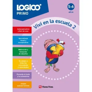 LOGICO PRIMO. VIVI EN LA ESCUELA 2 (5-6 AÑOS)