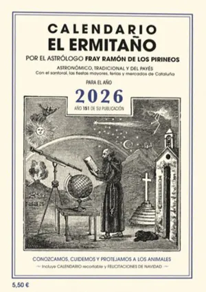 2026 CALENDARIO EL ERMITAÑO