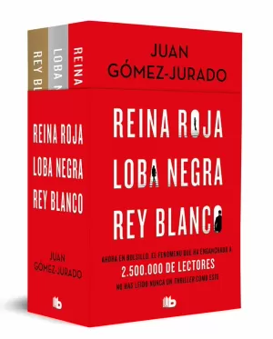 TRILOGÍA REINA ROJA (PACK CON: REINA ROJA  LOBA NEGRA  REY BLAN