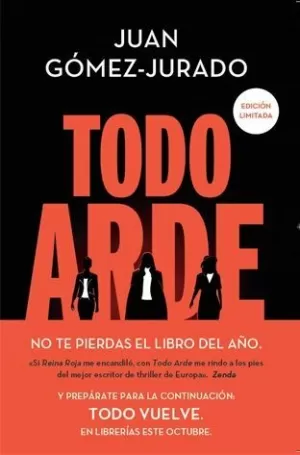 TODO ARDE (SERIE TODO ARDE 1). GOMEZ-JURADO, JUAN. Libro en papel.  9788413148441 LIBRERÍA IMAGINA