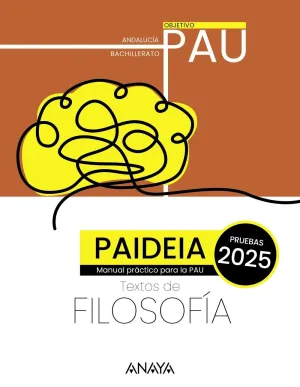 PAIDEIA. TEXTOS DE FILOSOFÍA PARA LA PAU. ANDALUCÍA