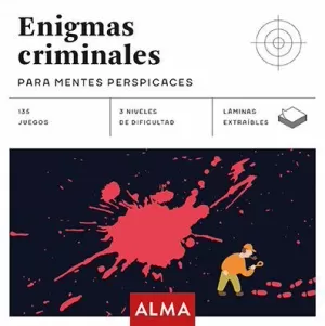 ENIGMAS CRIMINALES PARA MENTES PERSPICACES (CUADRADOS DE DIVERSIO