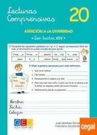 LECTURAS COMPRENSIVAS 20