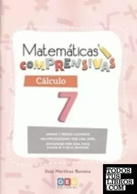 MATEMATICAS COMPRENSIVAS. NUMEROS 7