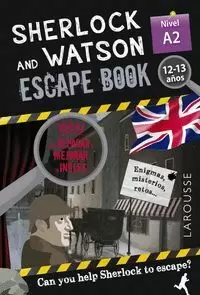 SHERLOCK & WATSON. ESCAPE BOOK PARA REPASAR INGLES. 12-13 AÑOS