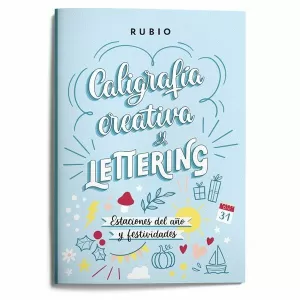 CALIGRAFIA CREATIVA LETTERING ESTACIONES AÑO Y FESTIVIDADES