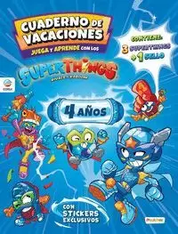 CUADERNO DE VACACIONES JUEGA Y APRENDE SUPERTHINGS