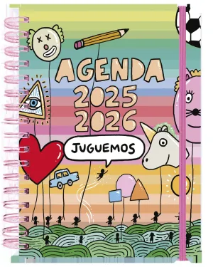 AGENDA ESCOLAR SEMANA VISTA 2025-2026 72 KILOS JUGUEMOS