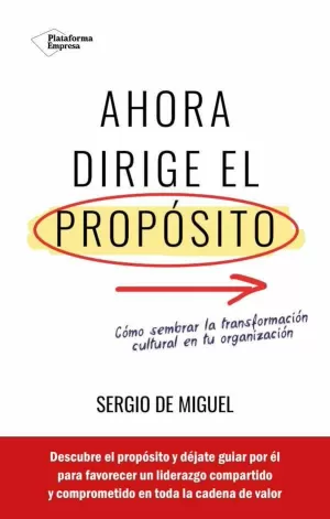 AHORA DIRIGE EL PROPÓSITO AHORA DIRIGE EL PROPÓSITO