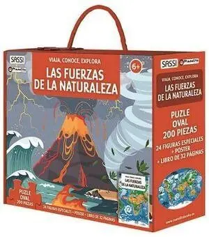 LAS FUERZAS DE LA NATURALEZA LIBRO PUZZLE 200 PIEZAS LAS FUERZAS DE LA NATURALEZA LIBRO PUZZLE 200 PIEZAS