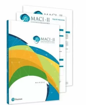 MACI - II JUEGO COMPLETO INVENTARIO CLÍNICO PARA ADOLESCENTES MILLON-II APLICACIÓN MANUAL