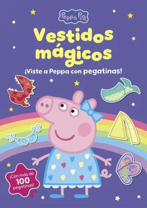 PEPPA PIG VESTIDOS. CUADERNO PEGATINAS