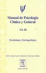 MANUAL DE PSICOLOGIA CLINICA GENERAL VOL III