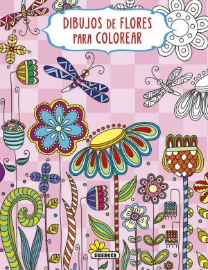 DIBUJOS DE FLORES PARA COLOREAR - 2 DIBUJOS DE FLORES PARA COLOREAR - 2