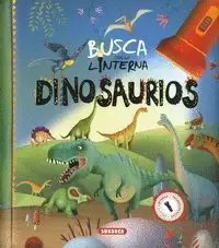 BUSCA CON LA LINTERNA DINOSAURIOS