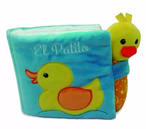 LIBRO CON SONAJERO EL PATITO