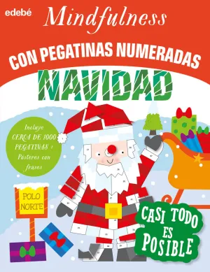 MINDFULNESS CON PEGATINAS NUMERADAS: NAVIDAD MINDFULNESS CON PEGATINAS NUMERADAS: NAVIDAD