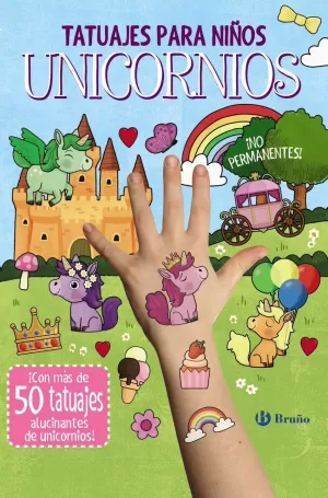 TATUAJES PARA NIÑOS. UNICORNIOS