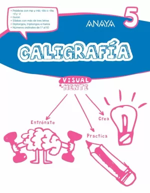 CALIGRAFÍA 5. VISUALMENTE