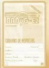 BADYG E2. CUADERNILLO DE RESPUESTA 8-9 AÑOS