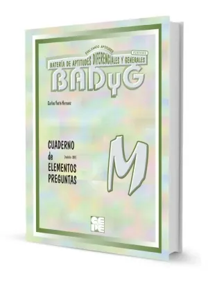 BADYG M. CUADERNO DE PREGUNTAS 12-16 AÑOS